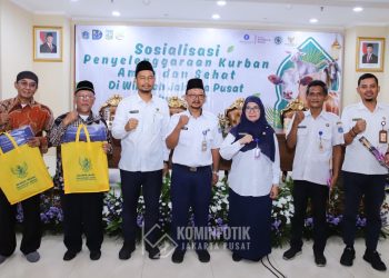 Sudin KPKP Jakpus Gelar Sosialisasi Penyelenggaraan Hewan Kurban Aman dan Sehat
