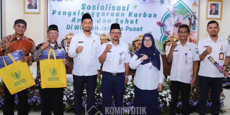 Sudin KPKP Jakpus Gelar Sosialisasi Penyelenggaraan Hewan Kurban Aman dan Sehat