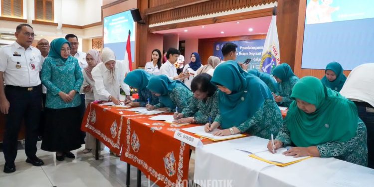Sebanyak 44 Kelurahan di Jakarta Pusat Resmikan Koperasi PKK Rosella