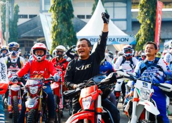 Ahmad Luthfi Ikut Meriahkan KSAL Cup Hiu Selatan International Hard Enduro