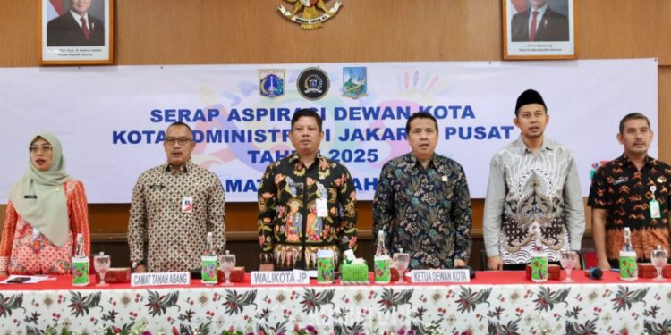 Dekot Jakpus Gelar Serap Aspirasi di Tanah Abang, 120 Warga Sampaikan Usulan Pembangunan
