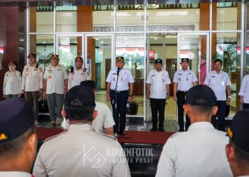Patroli Gabungan Pemkot Jakpus Tindak Jukir Liar