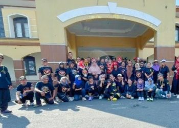 Kebersamaan Ormas Squd Nusantara dalam memeriahkan HUT RI Ke 80