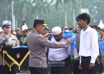 Kapolri Ajak Ojol Jadi Mitra Polri dalam Menjaga Keamanan Jakarta