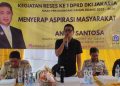 Andri Santosa, Reses Menyerap Aspirasi Masyarakat
