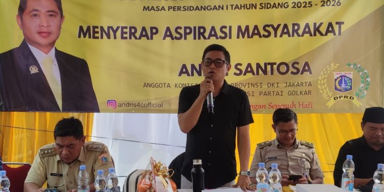Andri Santosa, Reses Menyerap Aspirasi Masyarakat