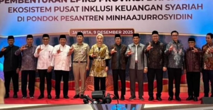 OJK Resmikan EPIKS di Pesantren Minhaajurrosyidiin, Dorong Jakarta Jadi Poros Keuangan Syariah