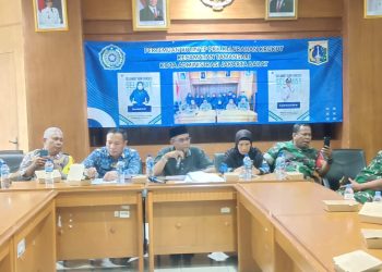 Kelurahan Krukut Gelar Sosialisasi dan Pembinaan Pedagang Lokasi Sementara