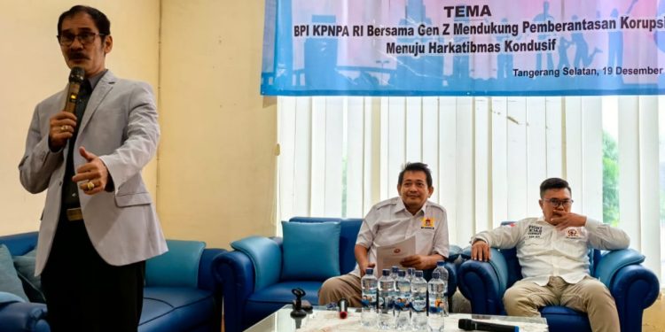 BPI KPNPA RI Gelar Acara Diskusi Publik, Dorong Pencegahan dan Pemberantasan Korupsi Menuju Harkamtibmas yang Kondusif