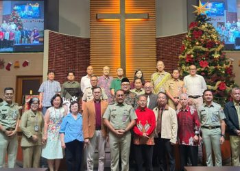 Natal 2025 di Jakpus, Wali Kota Arifin Ajak Perkuat Toleransi