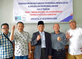 HUT ke-5 Nasionalnews.co.id & Majalah Nasionalnews Tasyakuran Bersama Anak Yatim