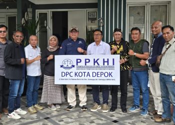 Lepas Sambut Ketua DPC PPKHI Kota Depok, Eko Supahwono Resmi Gantikan Ikhwan Hikayat