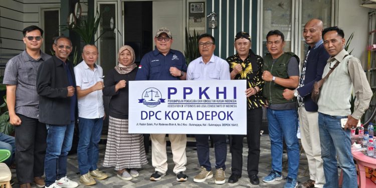 Lepas Sambut Ketua DPC PPKHI Kota Depok, Eko Supahwono Resmi Gantikan Ikhwan Hikayat
