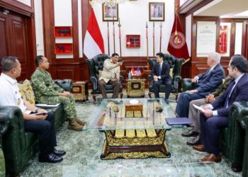 Panglima TNI Dampingi Menhan RI Terima Wamenhan AS Bidang Pertahanan Indo-Pasifik