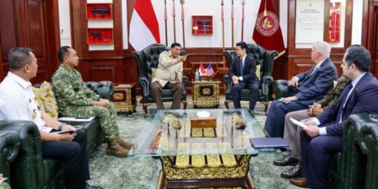 Panglima TNI Dampingi Menhan RI Terima Wamenhan AS Bidang Pertahanan Indo-Pasifik