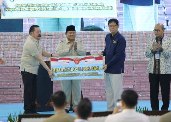 Satgas PKH Setor Rp10,2 Triliun ke Negara, Prabowo: Bisa Perbaiki 5.000 Puskesmas