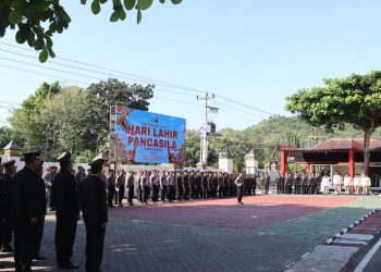 Polres Wonogiri Gelar Upacara Peringatan Hari Lahir Pancasila 2026, Teguhkan Komitmen Terhadap Nilai-nilai Kebangsaan