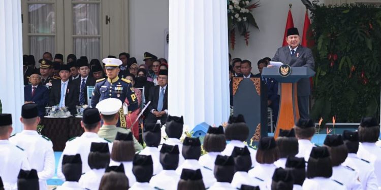 Presiden Prabowo Tegaskan Pancasila Sebagai Fondasi Pembangunan Ekonomi Nasional Yang Adil dan Sejahtera