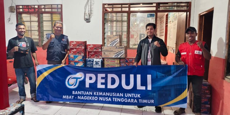 OT Peduli Salurkan Bantuan Logistik untuk Korban Gempa M 7,7 Nagekeo NTT