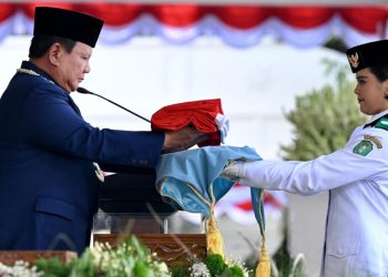 Khidmat dan Penuh Makna, Presiden Prabowo Pimpin Upacara Detik-Detik Proklamasi di Istana Merdeka
