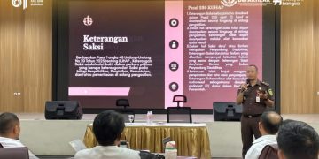 Kasi Pidum Kejari Jakpus Jadi Pengajar Pelatihan Kementerian Keuangan RI 2026
